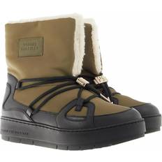 Tommy Hilfiger Essential Snowboot Kvinde Vinterstøvler Bomuld hos Magasin Putting Green