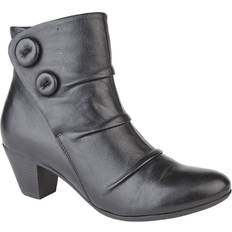 Cipriata Womens/Ladies Emma Button Ankle Boot 7 UK Black