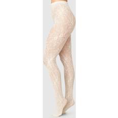 Swedish Stockings Lace Tights - Rosa