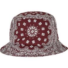 Red Hats Flexfit Bandana Printed Bucket Hat Red One