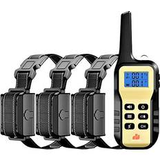 GroovyPets Yard Remote Dog Shock Collar Automatic Stop
