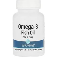 Lake Avenue Nutrition Avenue Nutrition, Omega-3 Fish Oil, 1,250