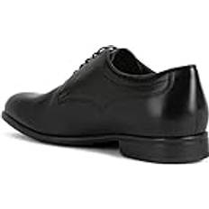 Geox Men's Black Leather Lacopo Shoe - Black