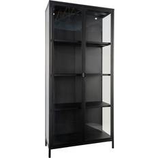 House Nordic Brisbane Black Vitrine en verre 80x175cm