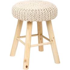 Tabourets Atmosphera Hocker beige, beige, l. Sitzpuff