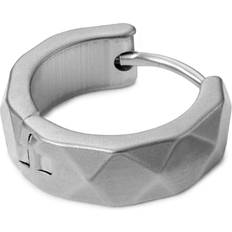 Moody Mason Jax Hoop Earring - Silver