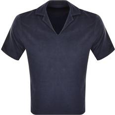 Paul Smith Towelling T Shirt Navy