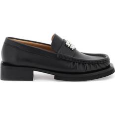 51 ⅓ - Dame Loafers Ganni Butterfly Logo Mocassins - Black