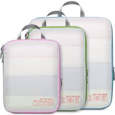 White Packing Cubes Cambond Compression Packing Cubes Travel-Expandable Organizer