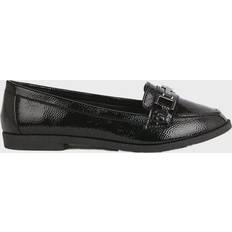 Snøring Loafers Dorothy Perkins Damen/Damen Leila Chain Patent PU Loafer