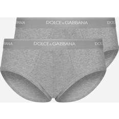 Dolce & Gabbana Onderbroeken Dolce & Gabbana Cotton Brando Briefs Gray