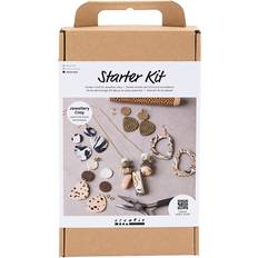 Creativ Company Starter Craft Kit Jewellery Clay, Jewellery, 1 pack