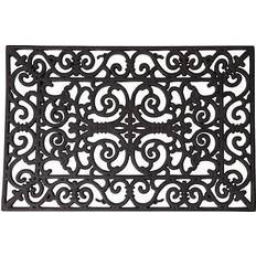 Paillassons Esschert Design Paillasson Rectangulaire Noir L 60 x 40 cm cm