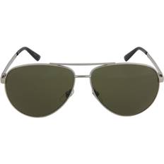 Gucci Aviator - Women Sunglasses Gucci Green Metal Aviator Men's Sunglasses - Green