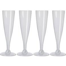 Plast Champagneglas 130 Ml Champagneglas 6stk