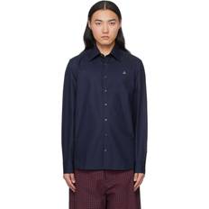 Vivienne Westwood Ghost Long Sleeved Shirt Navy