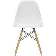 Vitra Eames RE Plastic Chair DSW 85 Cotton White Køkkenstol