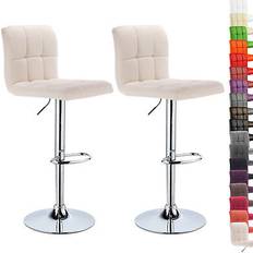 Sitzhocker WOLTU Stilvoller 2er-Set Designer Barstuhl Sitzhocker
