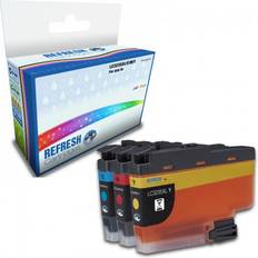 Refresh Cartridges Colour Valuepack of LC3235XLC, M & Y High Capacity Colour Replacement Ink Cartridges for Brother Printers