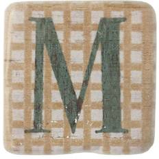 Non-Slip Coasters Brambly Cottage Letter M Coaster