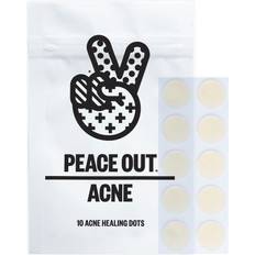 Peace Out Out Skincare Acne Healing Dots. 6-hours Fast Acting Anti-Acne Hydrocolloid Pimple Patches Overnight