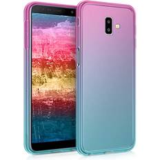 Kwmobile Silikon hülle für samsung galaxy j6 j6 plus duos handy cover schutzhülle case Rosa