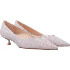 Golden Pumps Stuart Weitzman Eva Pump Frau Pumps Und Slingback Rosewater