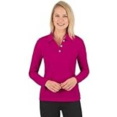 Trigema Damen Langarm Poloshirt