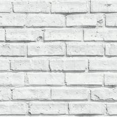 Wallpapers Borough Wharf Beldibi Brick 3.28m x 5.3cm Matte Wallpaper Roll