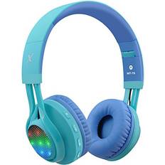 Riwbox Riwbox WT-7S Bluetooth Headphones, Light Up Wireless Foldable