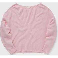American Vintage Jumpers American Vintage Crew Neck Sweater Dragee Chine Through Timeless Style - Cuts