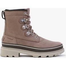 Sorel Lennox Omega Taupe Light Grey Leather Waterproof Boots Si