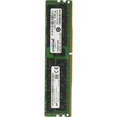 Crucial Crucial CT16G4RFD4213 16GB Single DDR4 2133 MT/s PC4-2133 CL15 DR x4 ECC Registered DIMM 288-Pin Server Memory,Black/Green