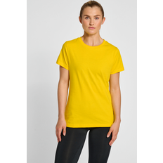 Gelb T-Shirts Hummel Hmlred Heavy T-shirt S/S Woman