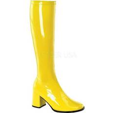 Yellow High Boots Women Funtasma Gogo 300
