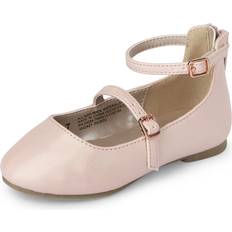 Girls - Pink Ballerina Shoes The Children's Place The Children's Place Toddler Girls Ballet Flats, Pink