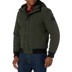 Levi's Mixed Media Hoodie Bomber, Olive