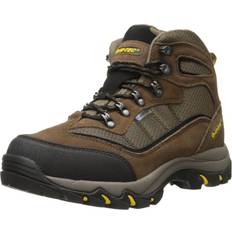 Hi-Tec Hiking Shoes Hi-Tec Men's Skamania Mid Waterproof Hiking Boot, Brown/Gold,10 W