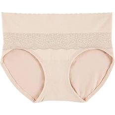 Hipsters - Yellow Panties Warner's Cloud Seamless Hipster Panties RU3231P, Butterscotch Beige