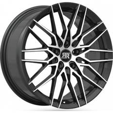 18 pulgadas - 5/114.3 Llantas de coche Racer Black Machined 8x18 5/114.3 ET40 B73.1