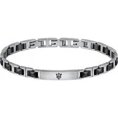 Maserati Bracelet - Silver/Black