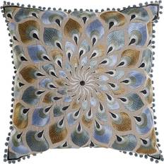 Dkd Home Decor Blue Complete Decoration Pillows Beige