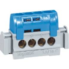 Legrand Terminalblok 0-4 47mm nul blå 10 stk