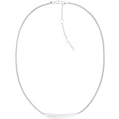 Calvin Klein Colliers Calvin Klein Collier Femme Elongated Drops 35000338 Acier Argent