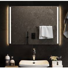 Specchi da bagno vidaXL Specchio Da Bagno Con Luci LED 80x60 cm Trasparente