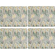 Bordsunderlägg morris Pimpernel Morris & Co Bordsunderlägg Daffodil 4-pack Bordstablett Grön