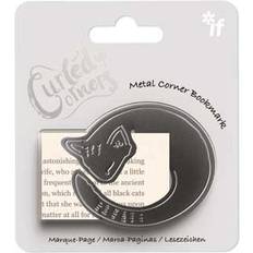 IF Curled Up Corner Metal Animal Bookmark Cosy