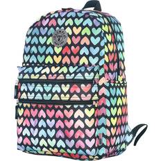 Women School Bags Olympia USA Princeton 18-Inch Backpack Hearts