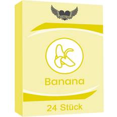 Gelb Schutz- & Hilfsmittel Lovelyness Banana Condoms 24-pack