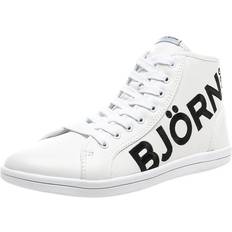 Björn Borg Dame Sneakers Björn Borg Sven II W White/Black, Female, Sko, Sneakers, Hvid/Sort